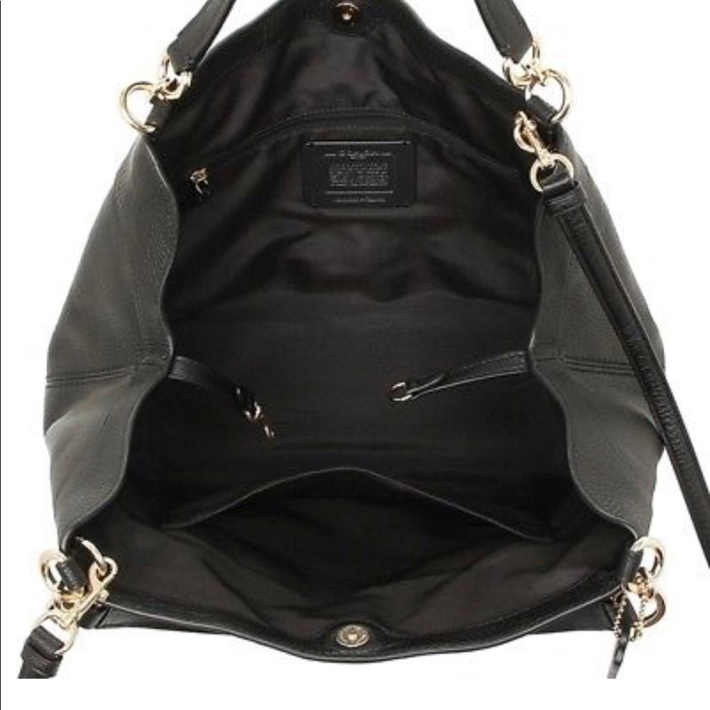 Coach Lexy Plebble Small Leather Shoulder Bag - Picture 5 of 5